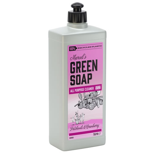 M.Green soap Allesreiniger patchouli & cranberry 750ml
